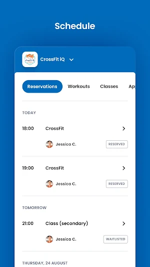 CrossFit iQ Screenshot 2