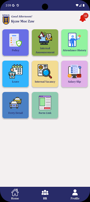 KIS HR Screenshot 2