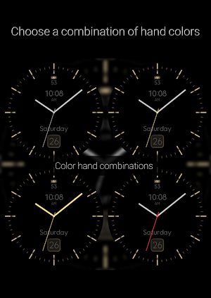 PWW01 - Analog Watch Face Screenshot 2