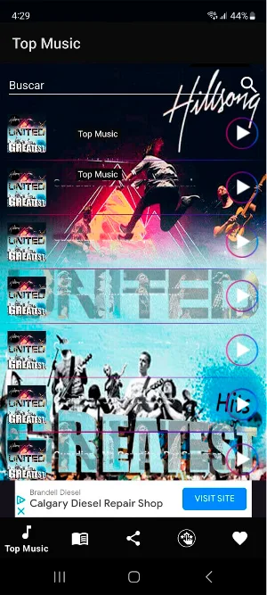 Rock Hillsong Ringtones Screenshot 0