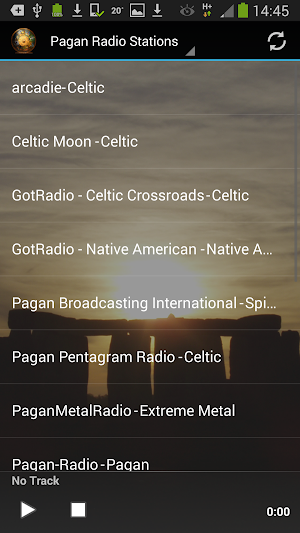 Pagan Radio Stations Screenshot 0