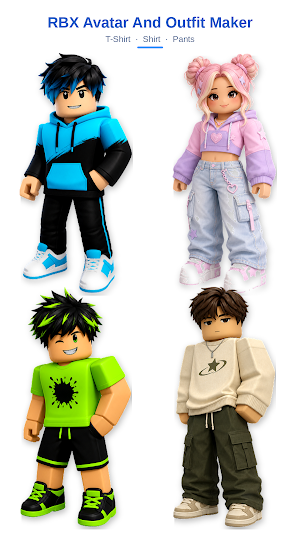 RBX Avatar Outfit Maker Screenshot 0
