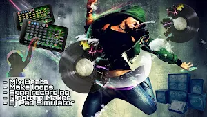 Electro Dj beat mixer Screenshot 1