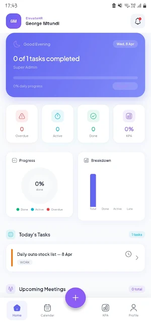ElevateHR Screenshot 2