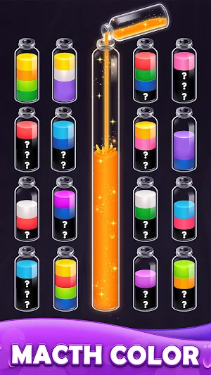 Aqua Twist - Color Flow Puzzle Screenshot 1