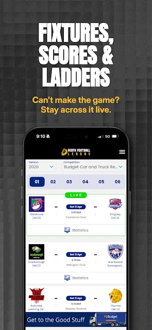 Perth Football League Screenshot 2