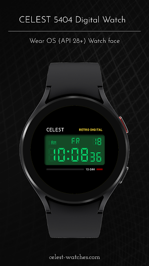 CELEST5404 Retro Digital Watch Screenshot 1