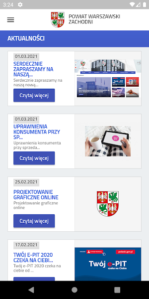 Powiat Warszawski Zachodni Screenshot 0