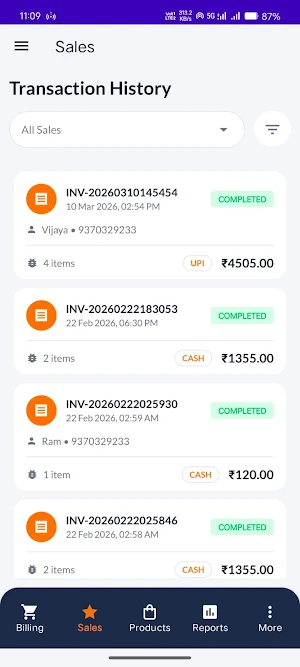 i-Billing Screenshot 3