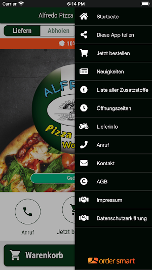 Alfredo Pizza Service Wolfen Screenshot 2