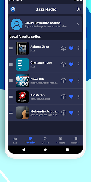Jazz Radio: Blues Music online Screenshot 3
