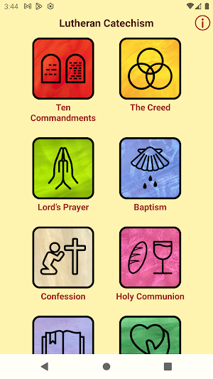 Lutheran Catechism Screenshot 0