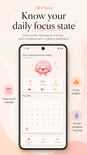 Pauze Brainrot & Block Scroll Screenshot 0