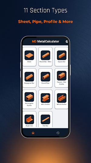 MD Metal Calculator Screenshot 1