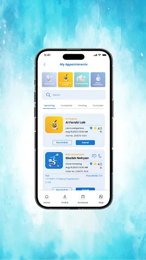 SIDRA Patient Care Screenshot 2
