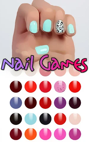 Nail Art Salon Games Screenshot 0