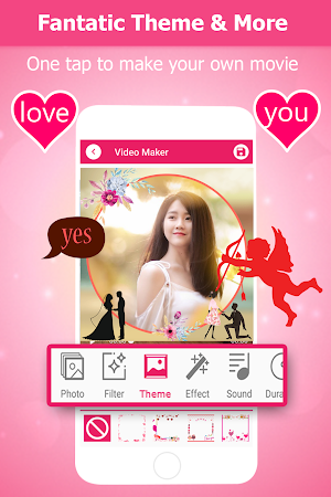 Video Slideshow Maker - Love Video Maker 360 Screenshot 2