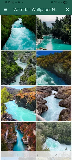 Waterfall Wallpaper Nature Screenshot 3