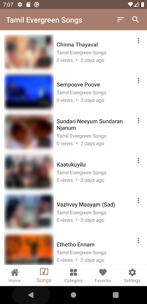 Tamil Evergreen Songs Screenshot 2