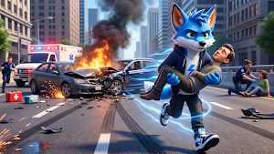 Speed Dash Hero: CIty Rescue Screenshot 2