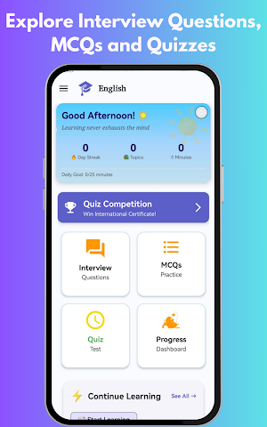 English MCQs and Quiz Prep Screenshot 1