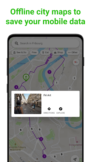 Fribourg Tour Guide:SmartGuide Screenshot 3