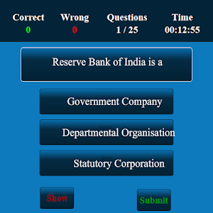 Banking and Financial MCQ Screenshot 1