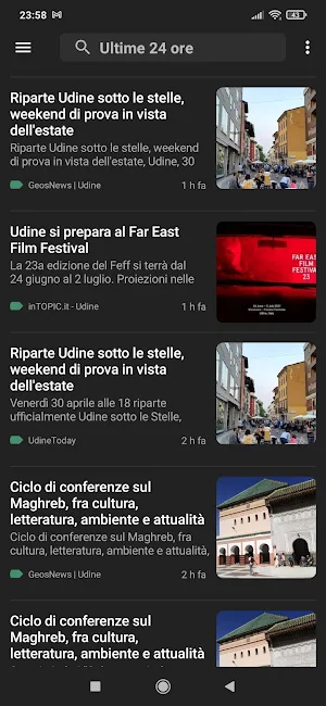 Udine notizie Screenshot 2