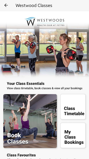 Westwoods Health Club Screenshot 1