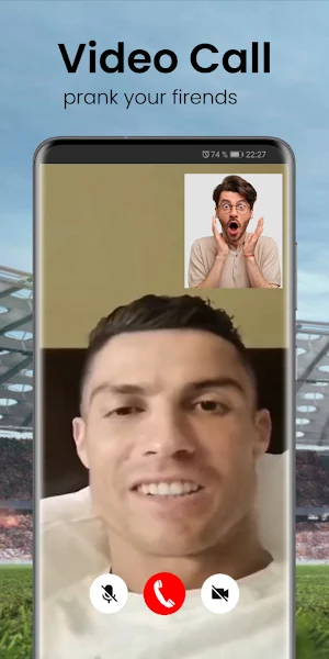 Cristiano Ronaldo Video Call Screenshot 1