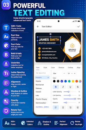 Business Card Maker Screenshot 2