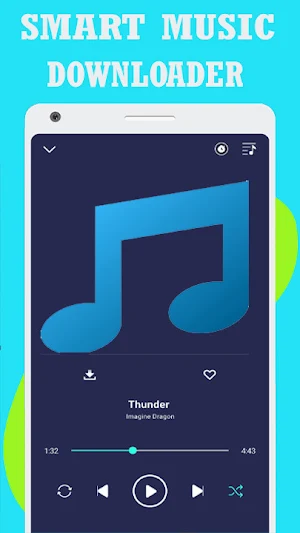 Tubi : Mp3 Music Downloader Screenshot 1