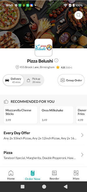 Pizza Belushi Screenshot 1