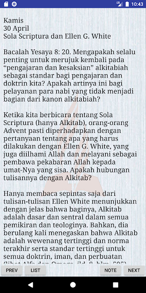 Penuntun Guru & Sekolah Sabat Text 2021 Screenshot 3