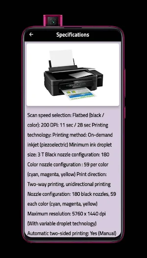 Epson L405 Printer App Guide Screenshot 2