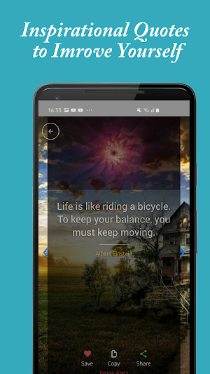 Daily Positive Life Quotes & Sayings Screenshot 0