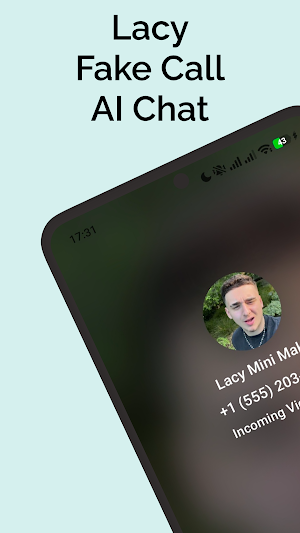 Lacy Fake Video Call & Chat Screenshot 0