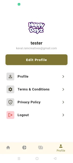 Harvy's Employee App Screenshot 2