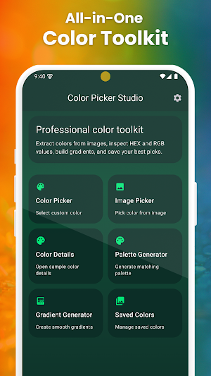 Color Picker HEX RGB Studio Screenshot 0