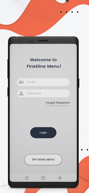 DINEMENU Screenshot 1