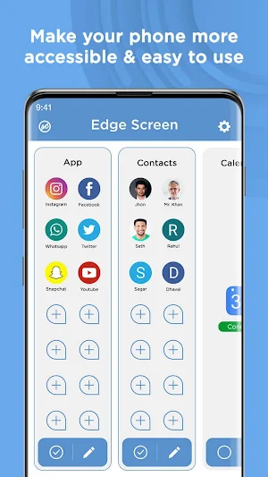 Edge Screen - Sidebar & Swipe Navigation Gesture Screenshot 0