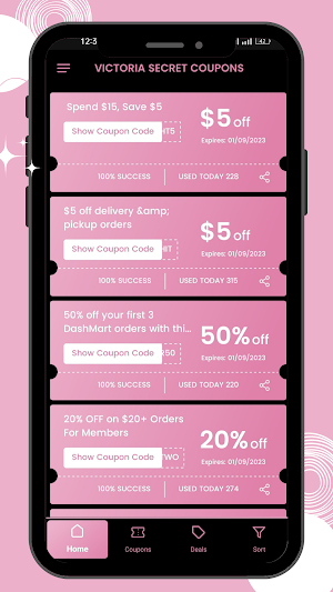Coupons For Victoria Secret Screenshot 2