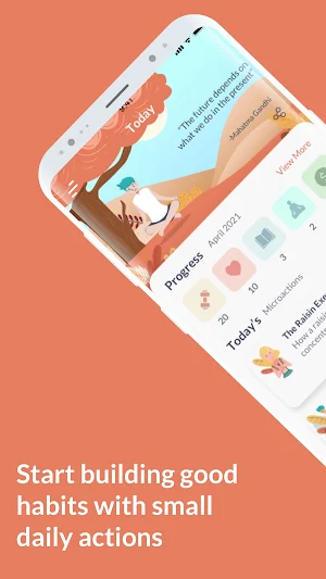Self-care: create habits Screenshot 0
