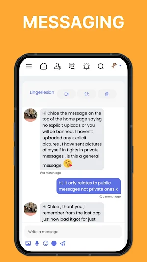 CrossDressing Social Network Screenshot 1
