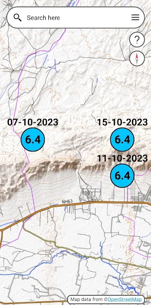 INGV Finite Source Screenshot 1