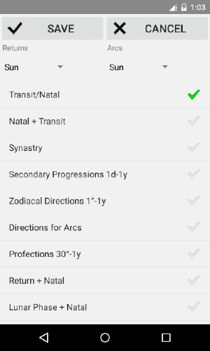 Astrological Charts Pro Screenshot 3