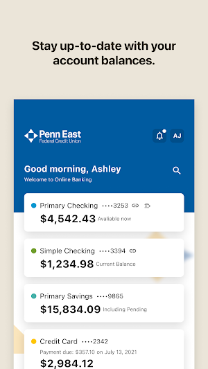 Penn East FCU Screenshot 1
