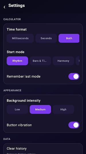Audio Calc Pad Screenshot 0