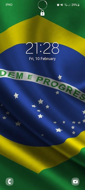 Brazil flag Wallpapers Screenshot 2
