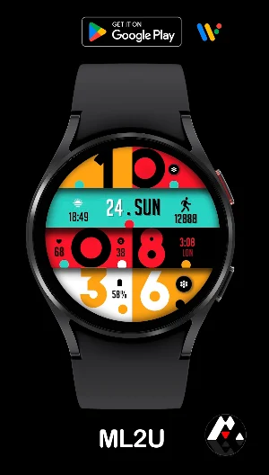 ML2U 145 Watch Face Screenshot 0